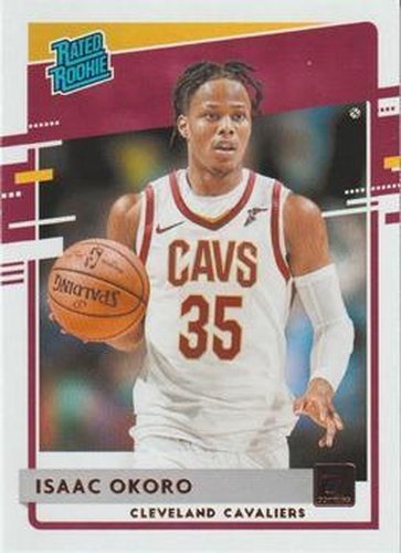 #203 Isaac Okoro - Cleveland Cavaliers - 2020-21 Donruss Basketball