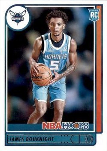 #203 James Bouknight - Charlotte Hornets - 2021-22 Hoops Basketball