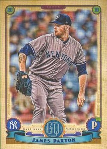 #203 James Paxton - New York Yankees - 2019 Topps Gypsy Queen Baseball