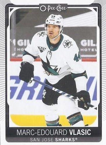 #203 Marc-Edouard Vlasic - San Jose Sharks - 2021-22 O-Pee-Chee Hockey