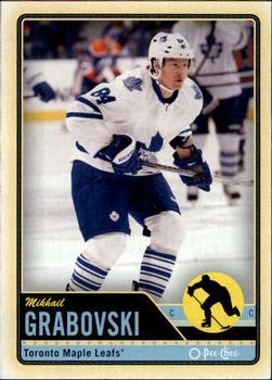 #203 Mikhail Grabovski - Toronto Maple Leafs - 2012-13 O-Pee-Chee Hockey