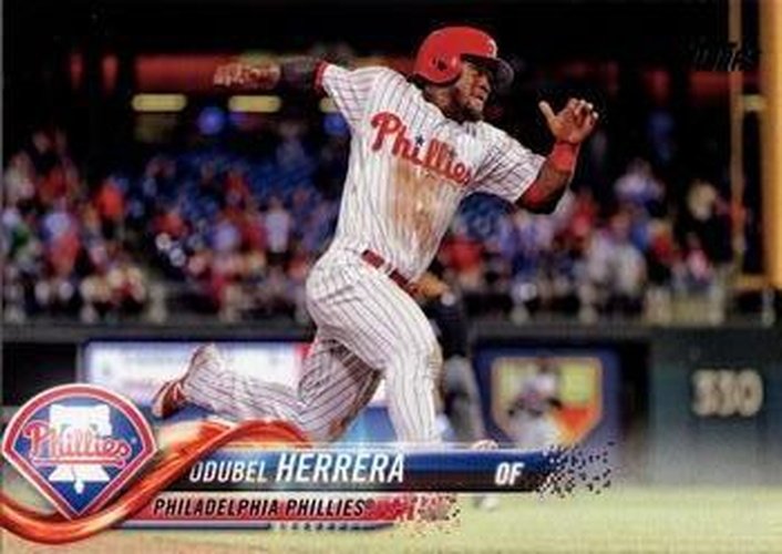 #203 Odubel Herrera - Philadelphia Phillies - 2018 Topps Baseball