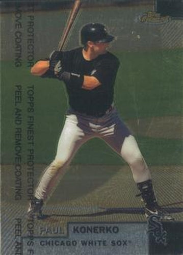 #203 Paul Konerko - Chicago White Sox - 1999 Finest Baseball