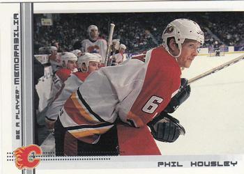 #203 Phil Housley - Calgary Flames - 2000-01 Be a Player Memorabilia Hockey