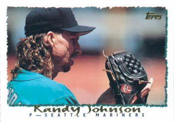 #203 Randy Johnson - Seattle Mariners - 1995 Topps Baseball