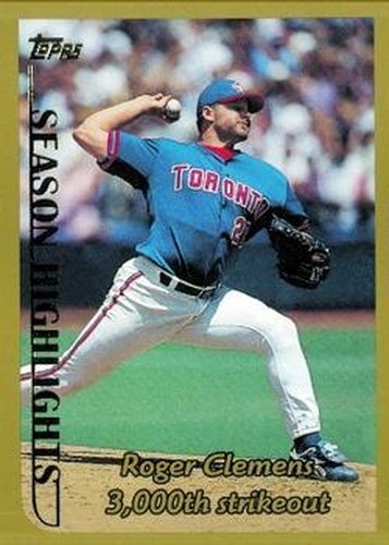 #203 Rogeremens HL - Toronto Blue Jays - 1999 Topps Baseball