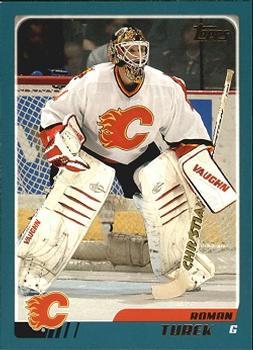 #203 Roman Turek - Calgary Flames - 2003-04 Topps Hockey