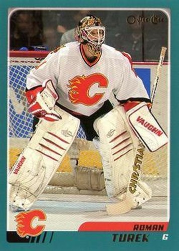 #203 Roman Turek - Calgary Flames - 2003-04 O-Pee-Chee Hockey
