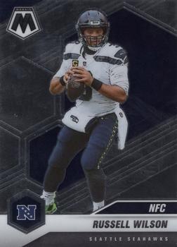 #203 Russell Wilson - Seattle Seahawks - 2021 Panini Mosaic Football