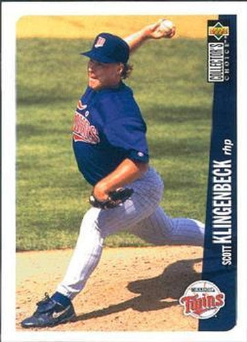 #203 Scott Klingenbeck - Minnesota Twins - 1996 Collector's Choice Baseball