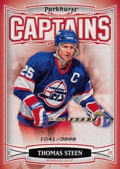 #203 Thomas Steen - Winnipeg Jets - 2006-07 Parkhurst Hockey
