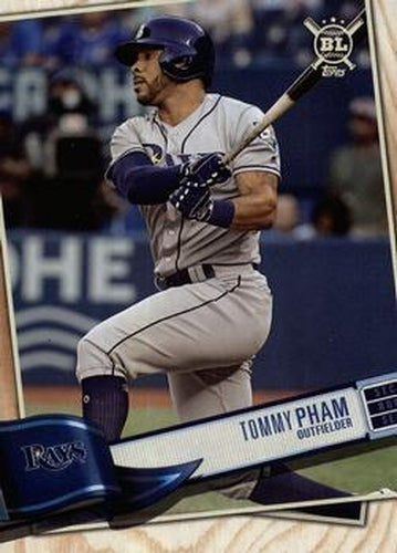 #203 Tommy Pham - Tampa Bay Rays - 2019 Topps Big League Baseball
