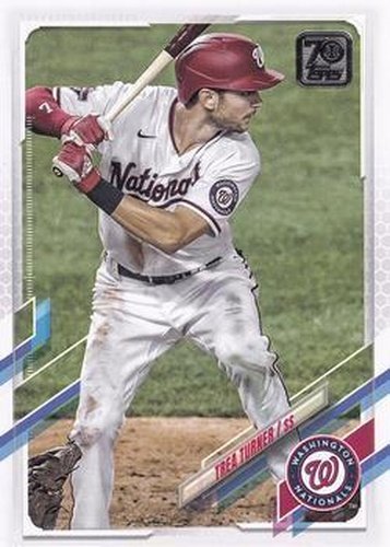 #203 Trea Turner - Washington Nationals - 2021 Topps Baseball