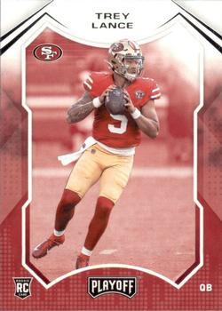 #203 Trey Lance - San Francisco 49ers - 2021 Panini Playoff Football