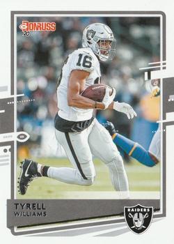#203 Tyrell Williams - Las Vegas Raiders - 2020 Donruss Football