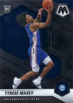 #203 Tyrese Maxey - Philadelphia 76ers - 2020-21 Panini Mosaic Basketball