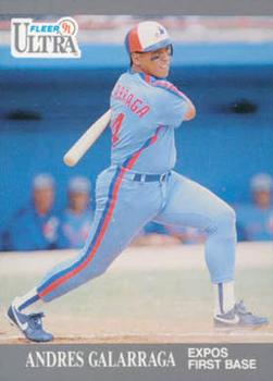 #203 Andres Galarraga - Montreal Expos - 1991 Ultra Baseball