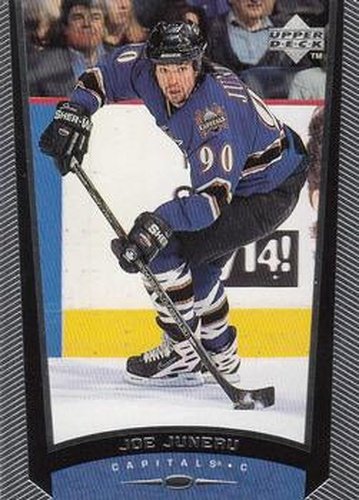 #203 Joe Juneau - Washington Capitals - 1998-99 Upper Deck Hockey