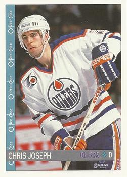 #203 Chris Joseph - Edmonton Oilers - 1992-93 O-Pee-Chee Hockey