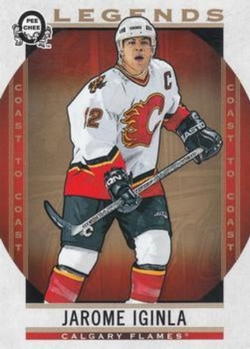 #203 Jarome Iginla - Calgary Flames - 2018-19 O-Pee-Chee Coast to Coast Hockey