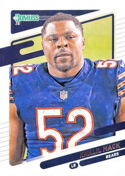 #203b Khalil Mack - Chicago Bears - 2021 Donruss Football