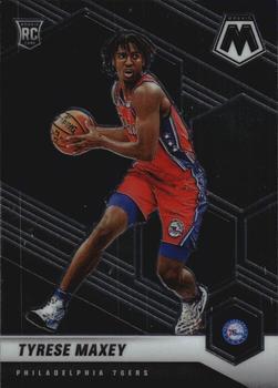 #203b Tyrese Maxey - Philadelphia 76ers - 2020-21 Panini Mosaic Basketball