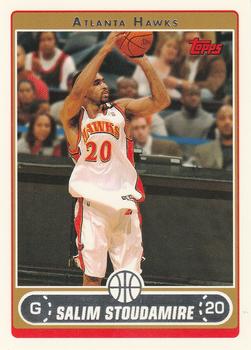 #204 Salim Stoudamire - Atlanta Hawks - 2006-07 Topps Basketball