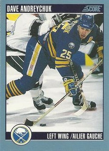 #204 Dave Andreychuk - Buffalo Sabres - 1992-93 Score Canadian Hockey