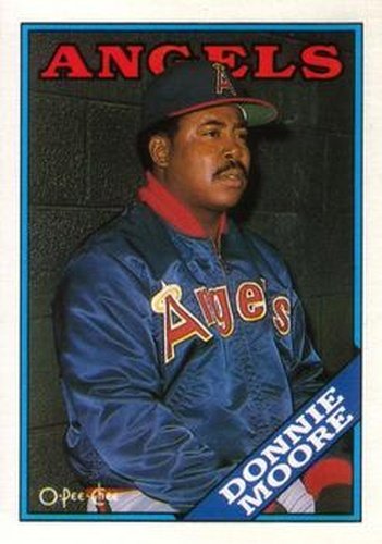 #204 Donnie Moore - California Angels - 1988 O-Pee-Chee Baseball