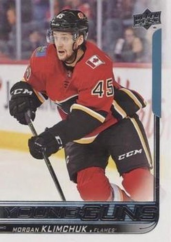#204 Morgan Klimchuk - Calgary Flames - 2018-19 Upper Deck Hockey