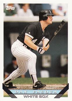 #204 Dan Pasqua - Chicago White Sox - 1993 Topps Baseball