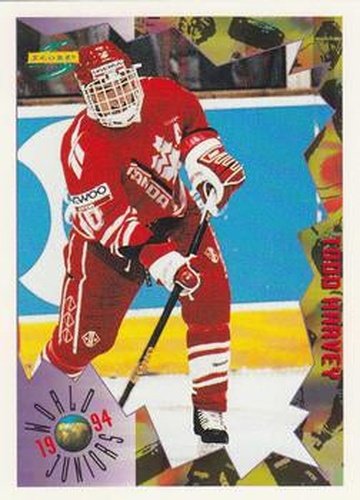 #204 Todd Harvey - Canada - 1994-95 Score Hockey