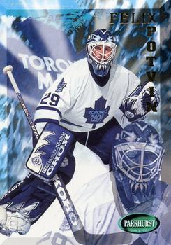 #204 Felix Potvin - Toronto Maple Leafs - 1995-96 Parkhurst International Hockey