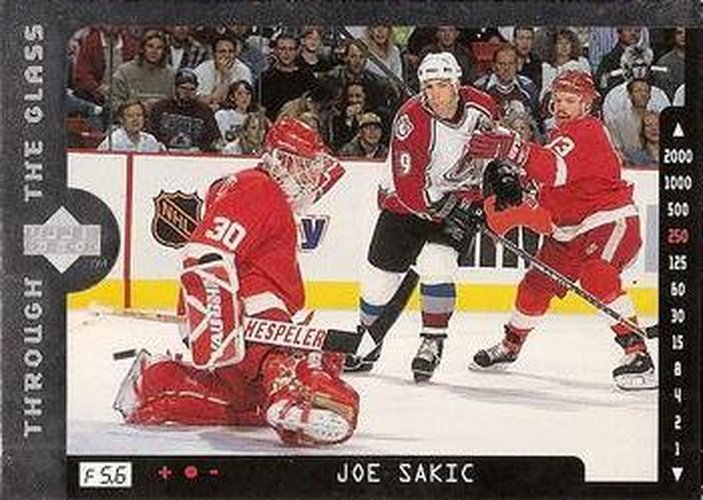 #204 Joe Sakic - Colorado Avalanche - 1996-97 Upper Deck Hockey
