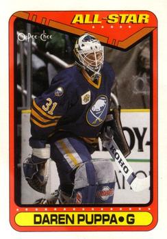 #204 Daren Puppa - Buffalo Sabres - 1990-91 O-Pee-Chee Hockey