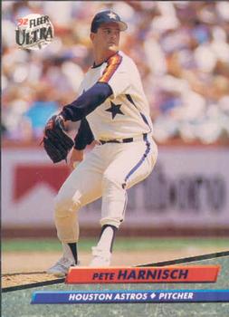 #204 Pete Harnisch - Houston Astros - 1992 Ultra Baseball