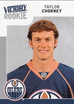 #204 Taylor Chorney - Edmonton Oilers - 2009-10 Upper Deck Victory Hockey