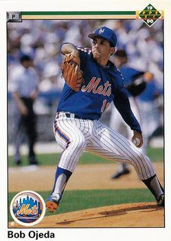 #204 Bob Ojeda - New York Mets - 1990 Upper Deck Baseball