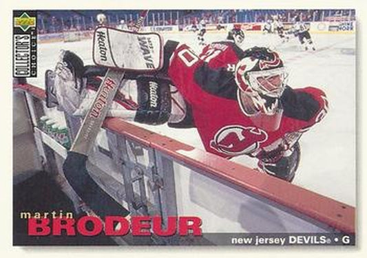 #204 Martin Brodeur - New Jersey Devils - 1995-96 Collector's Choice Hockey