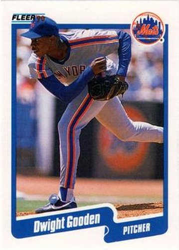 #204 Dwight Gooden - New York Mets - 1990 Fleer USA Baseball