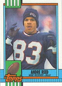 #204 Andre Reed - Buffalo Bills - 1990 Topps Football
