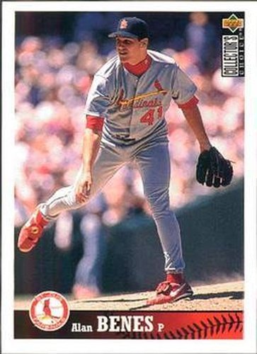#204 Alan Benes - St. Louis Cardinals - 1997 Collector's Choice Baseball