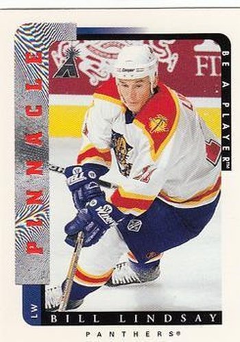 #204 Bill Lindsay - Florida Panthers - 1996-97 Pinnacle Be a Player Hockey