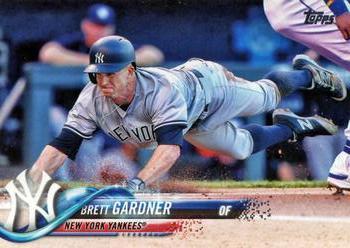 #204 Brett Gardner - New York Yankees - 2018 Topps Baseball