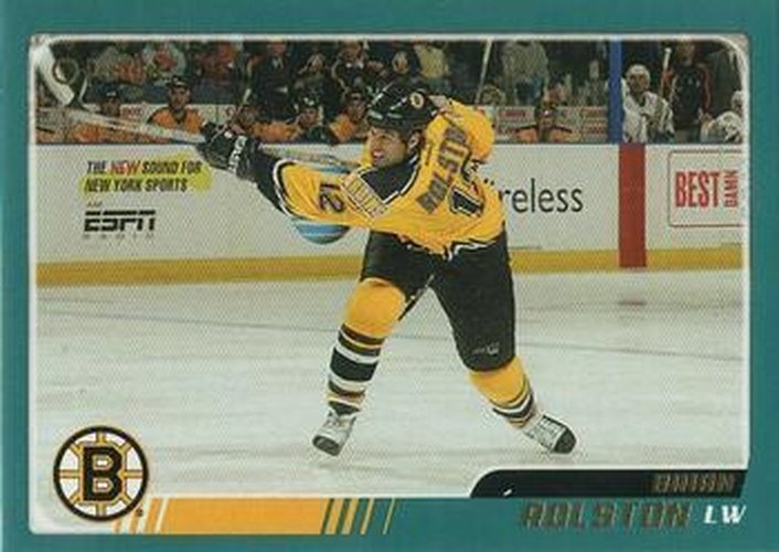 #204 Brian Rolston - Boston Bruins - 2003-04 O-Pee-Chee Hockey