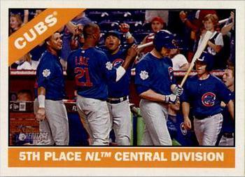 #204 Chicago Cubs - Chicago Cubs - 2015 Topps Heritage Baseball