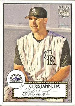 #204 Chris Iannetta - Colorado Rockies - 2006 Topps 1952 Edition Baseball