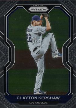 #204 Clayton Kershaw - Los Angeles Dodgers - 2021 Panini Prizm Baseball