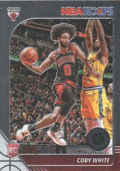 #204 Coby White - Chicago Bulls - 2019-20 Hoops Premium Stock Basketball