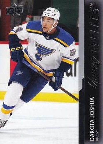 #204 Dakota Joshua - St. Louis Blues - 2021-22 Upper Deck Hockey